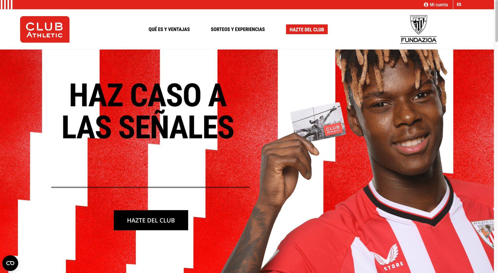 Nico Williams, protagonista de la campaña de abonos del Athletic Club.