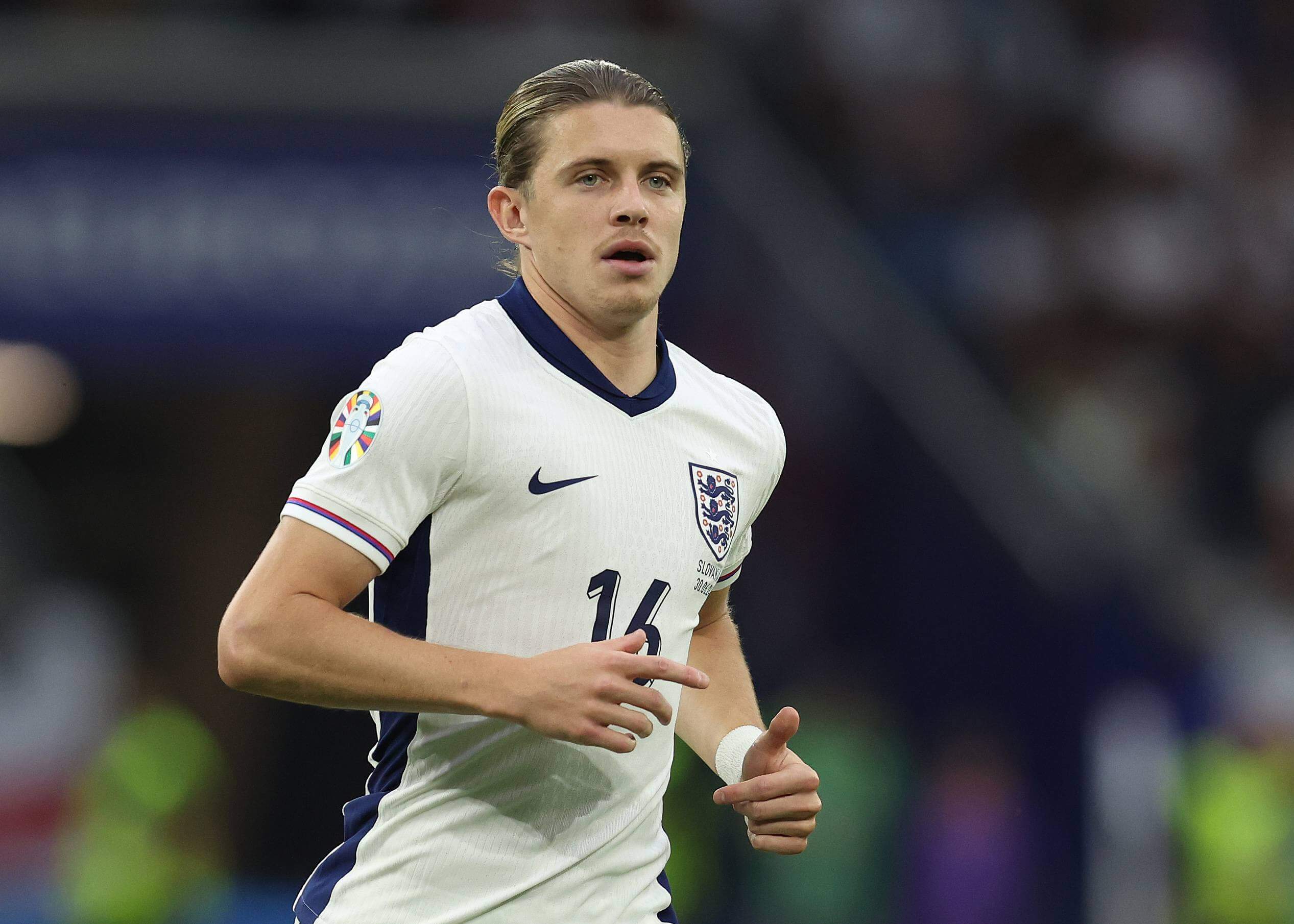 Conor Gallagher, durante un partido con Inglaterra en la Eurocopa (Foto: Cordon Press).