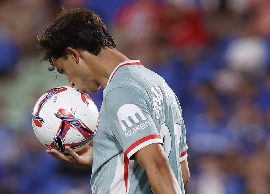 Joao Félix, en el amistoso del Atlético ante el Getafe (Foto: ATM).