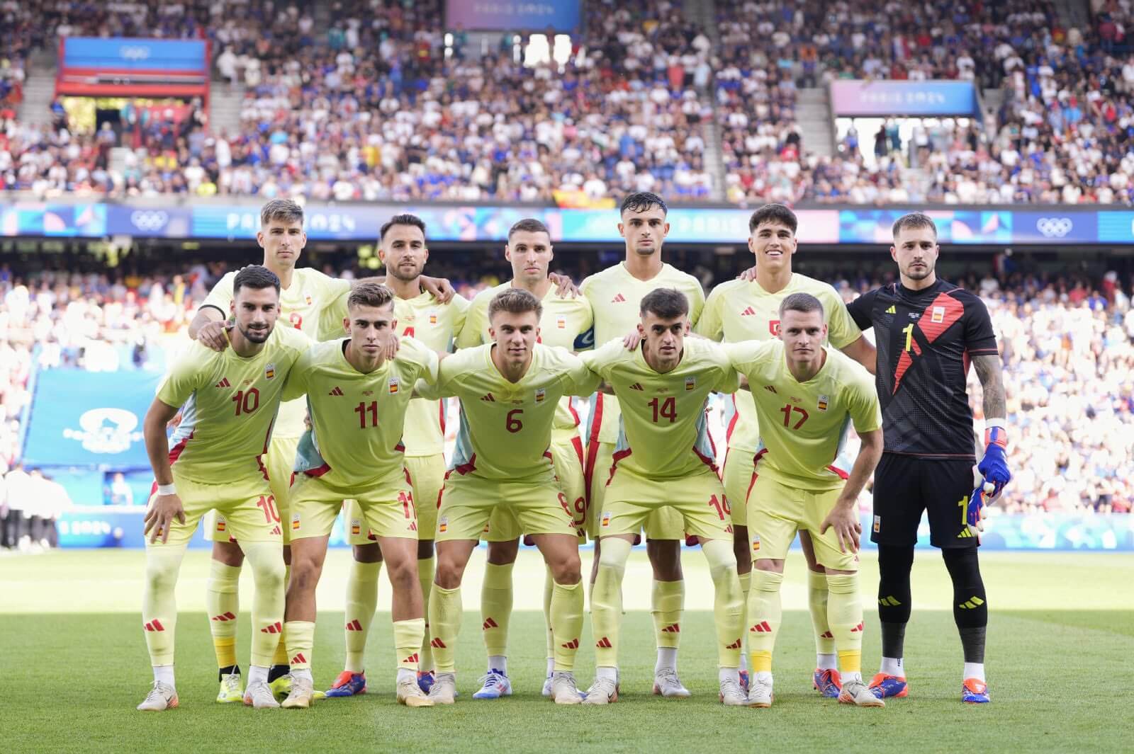 El once inicial de España en la final de los Juegos Olímpicos (Foto: COE).