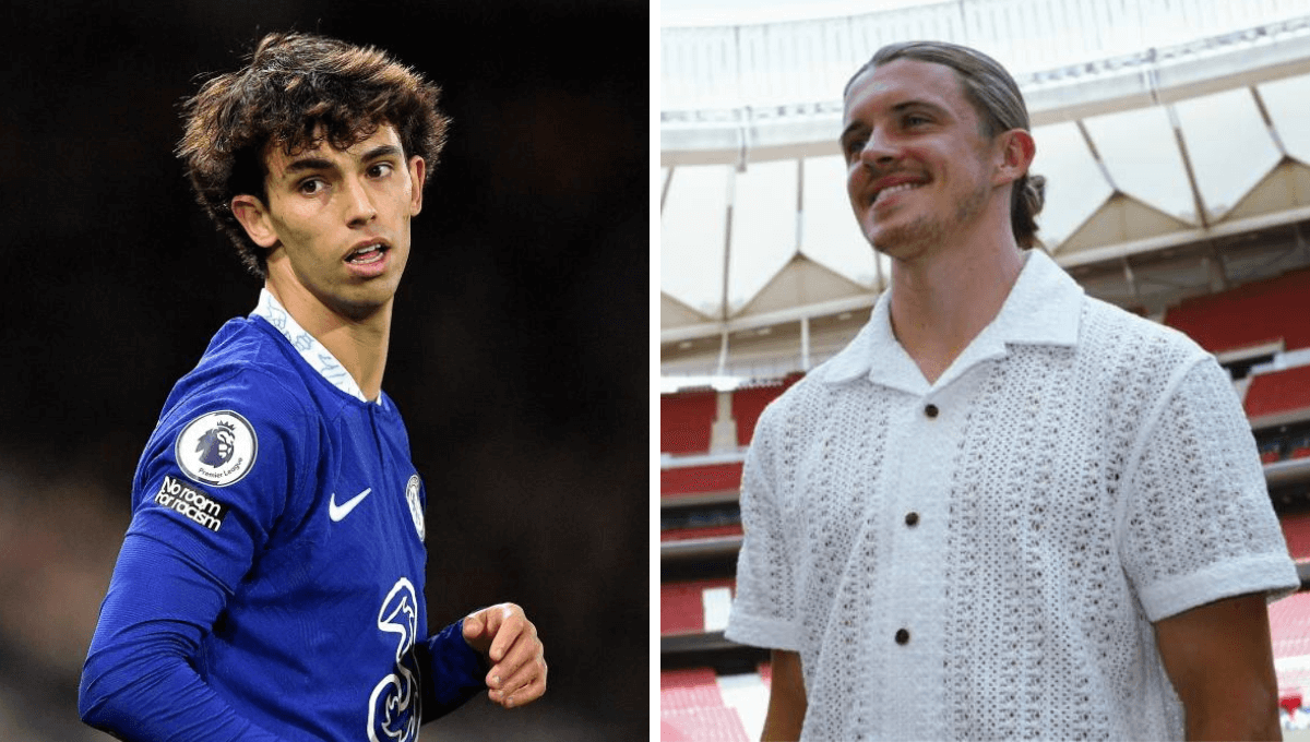 Joao Félix, con el Chelsea; Gallagher, en el Metropolitano.