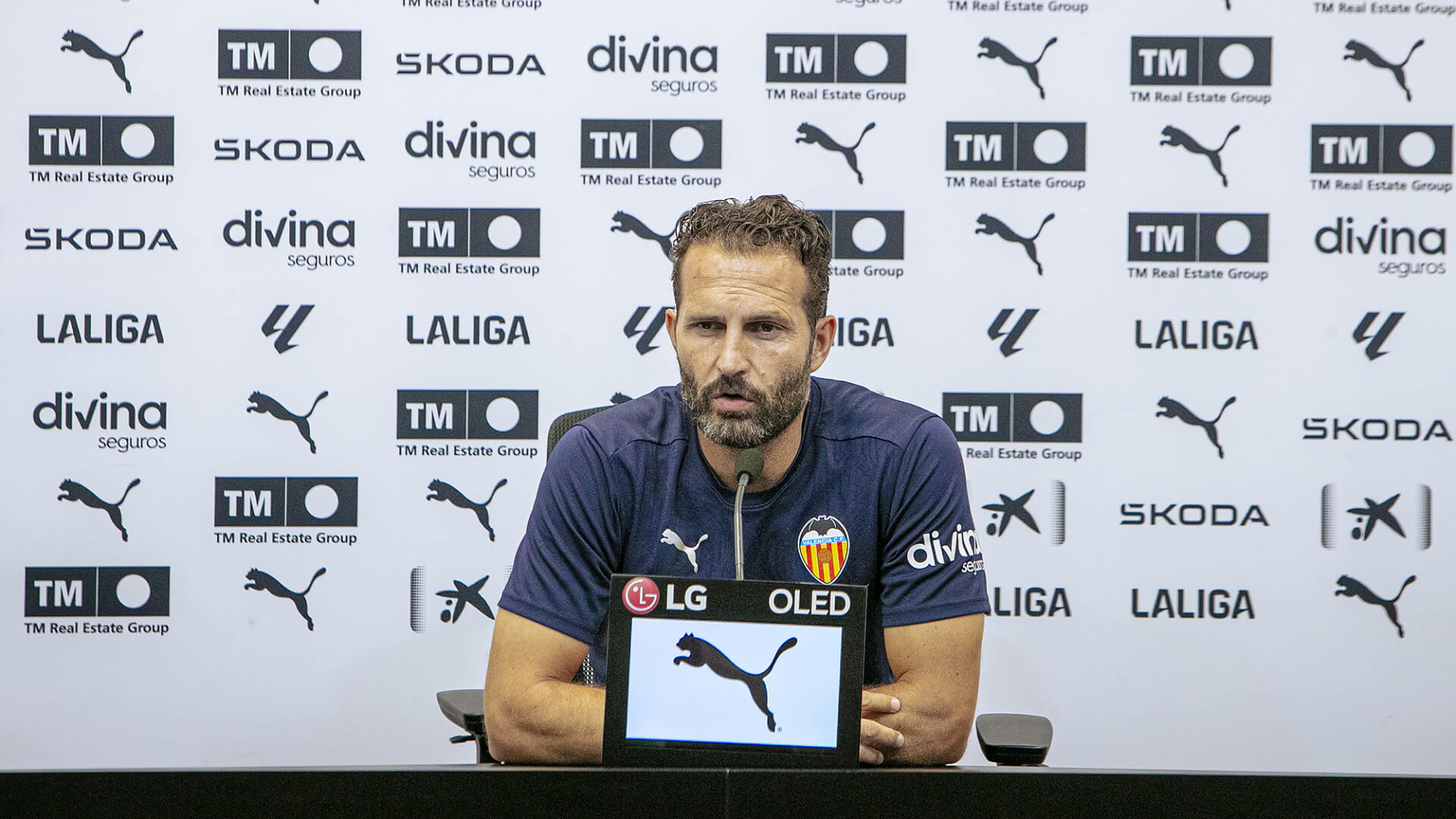 Rubén Baraja habló de la convocatoria del Valencia CF