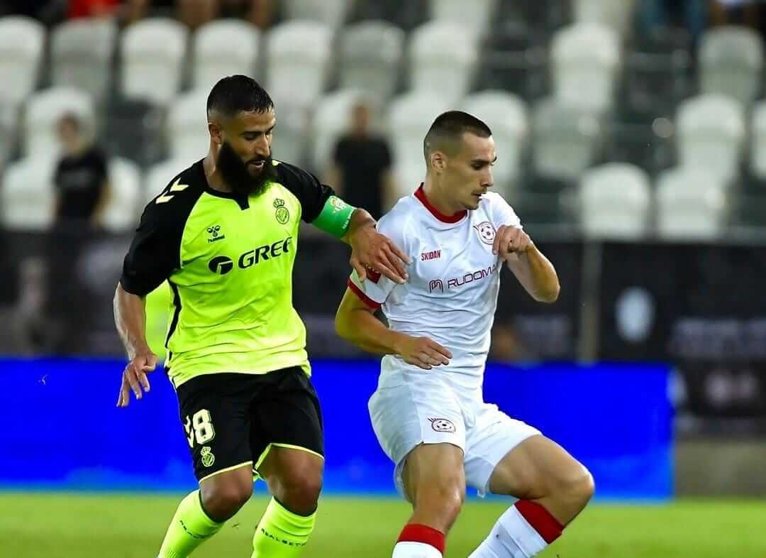 Nabil Fekir, en el playoff de Conference (Foto: Kryvbas)