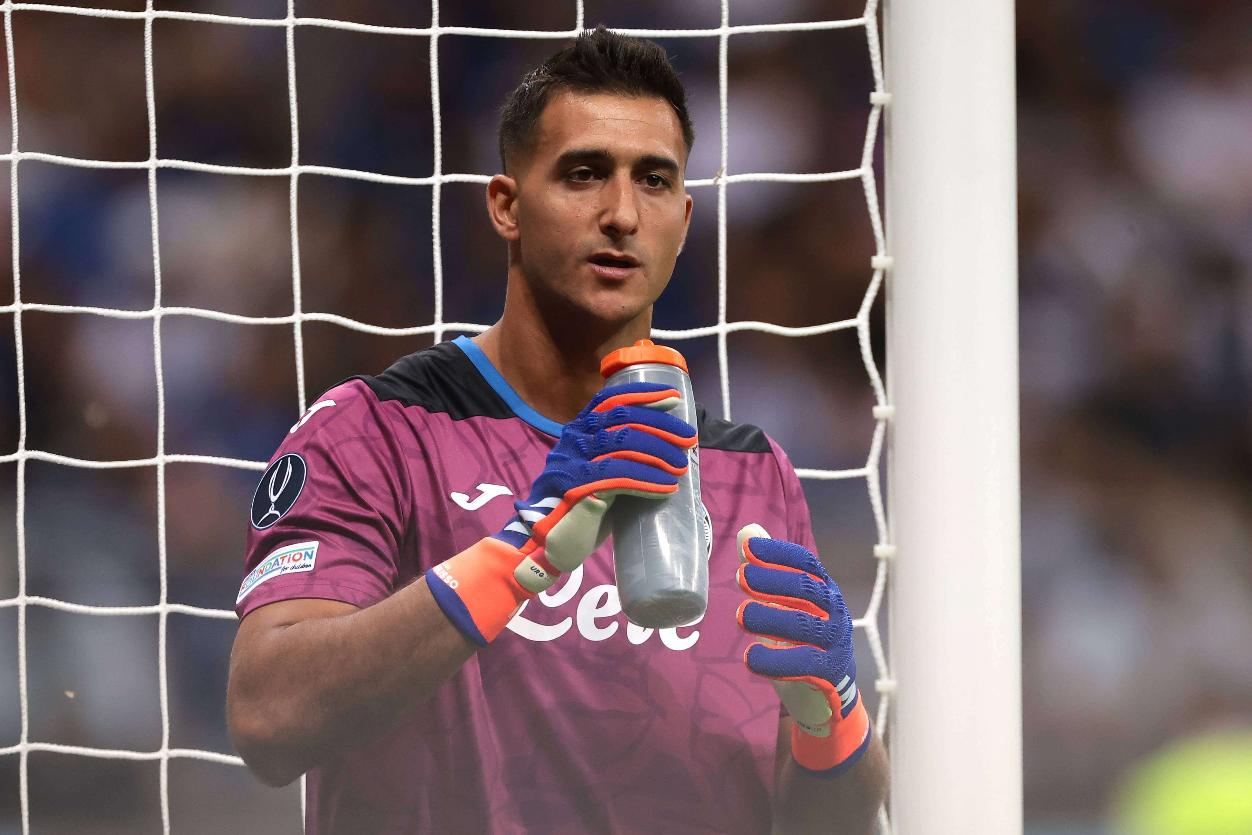 Juan Musso, en un partido del Atalanta (FOTO: Cordón Press).