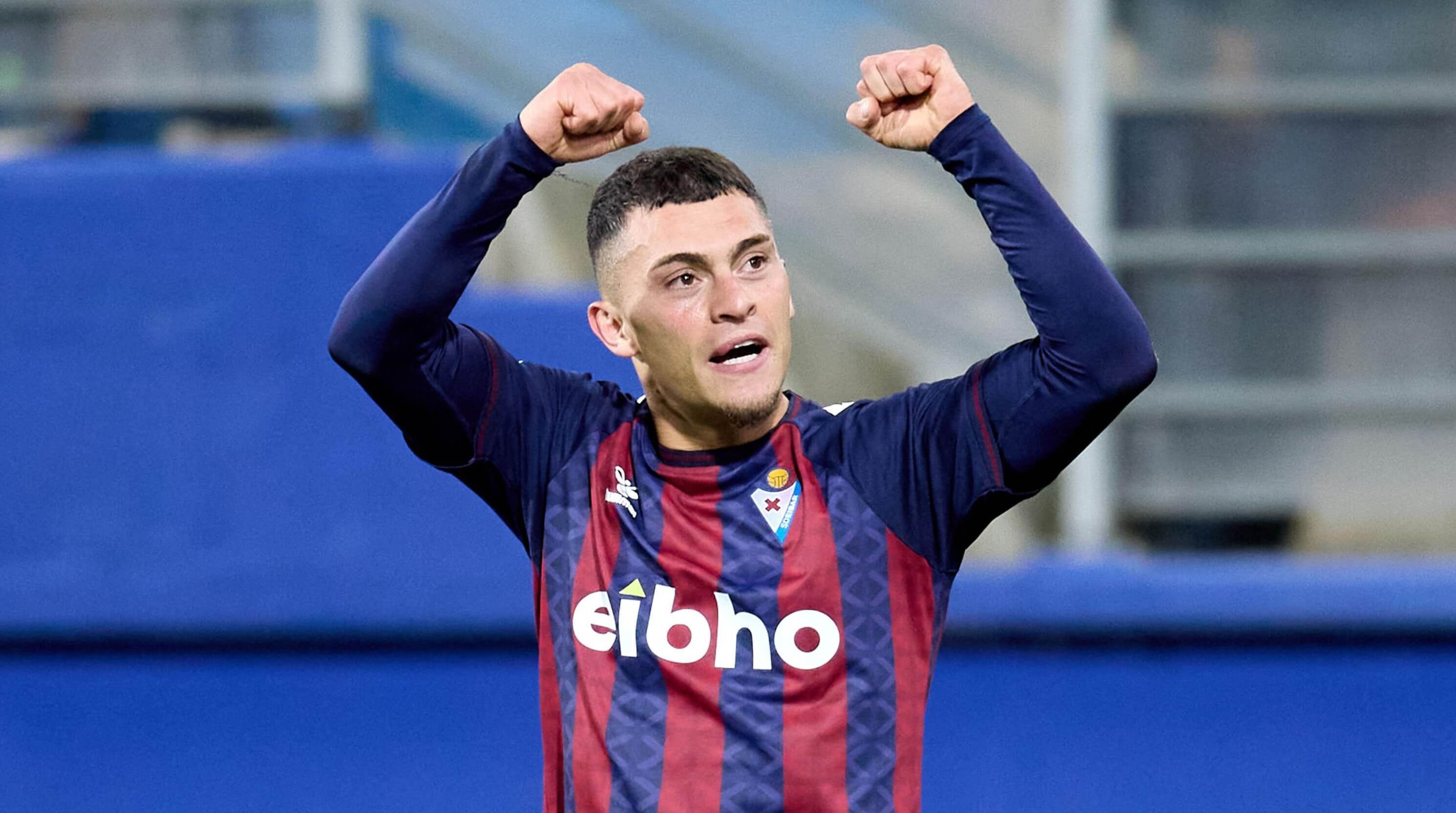 Yanis Rahmani, en el Eibar (Foto: LALIGA).