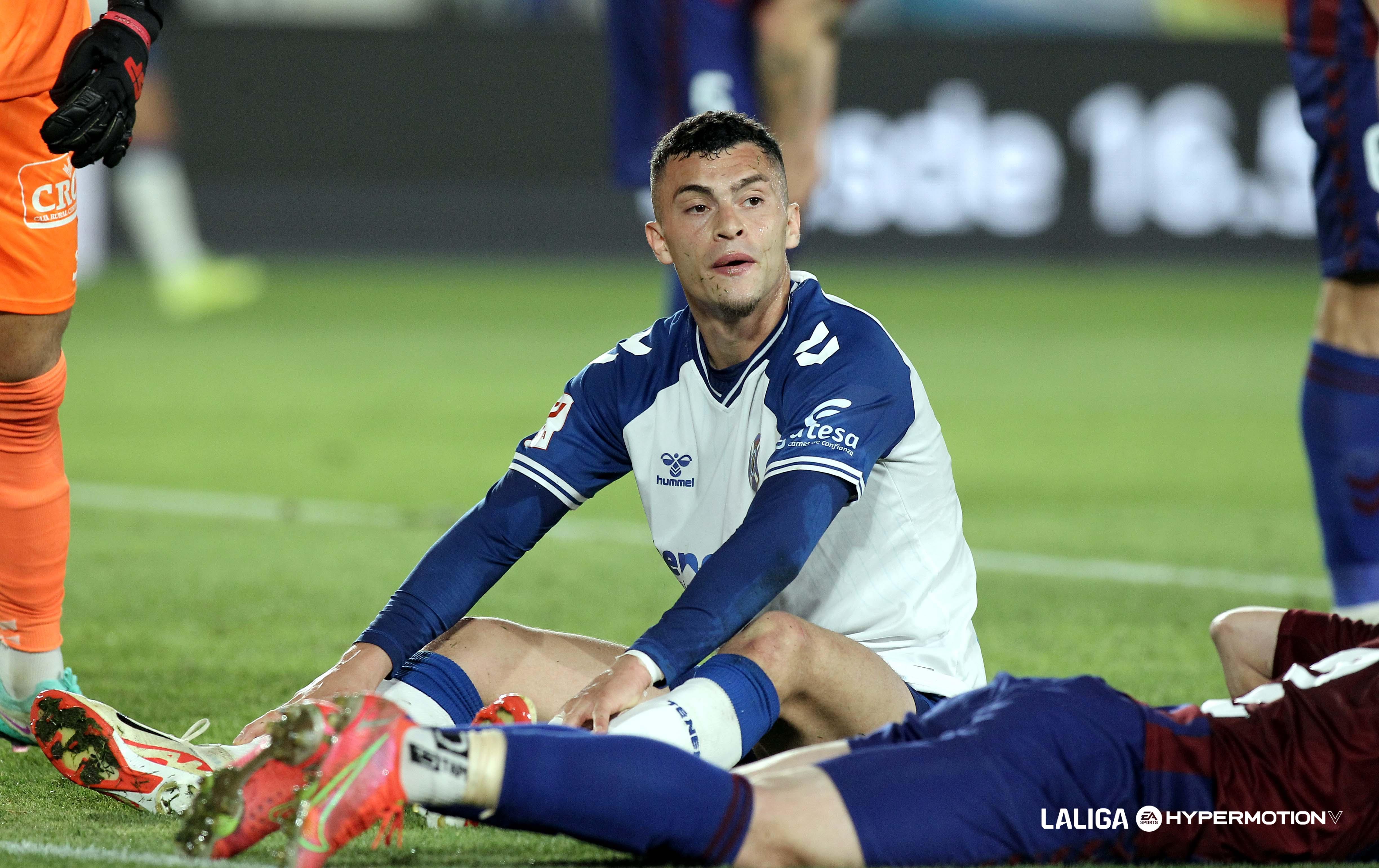 Yanis Rahmani, en el Tenerife (Foto: LALIGA).