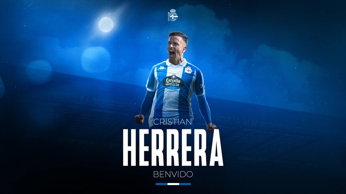 Cristian Herrera, nuevo fichaje del Deportivo.