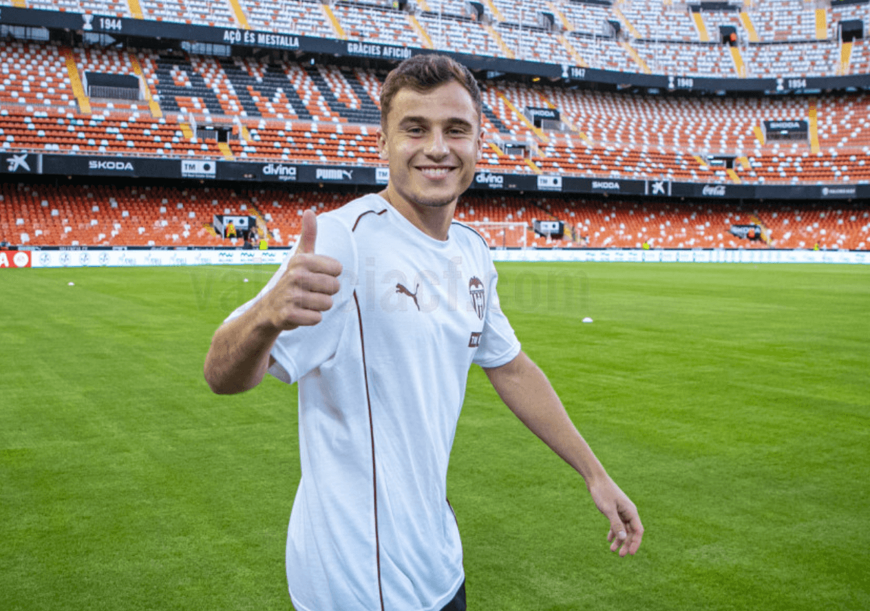 Germán Valera en Mestalla