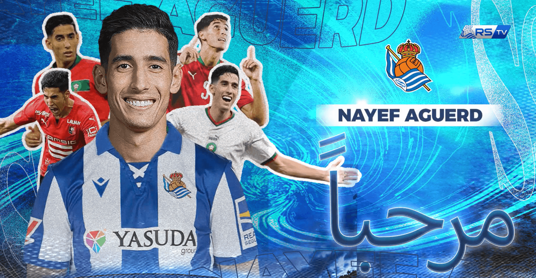 Nayef Aguerd, nuevo jugador de la Real Sociedad.