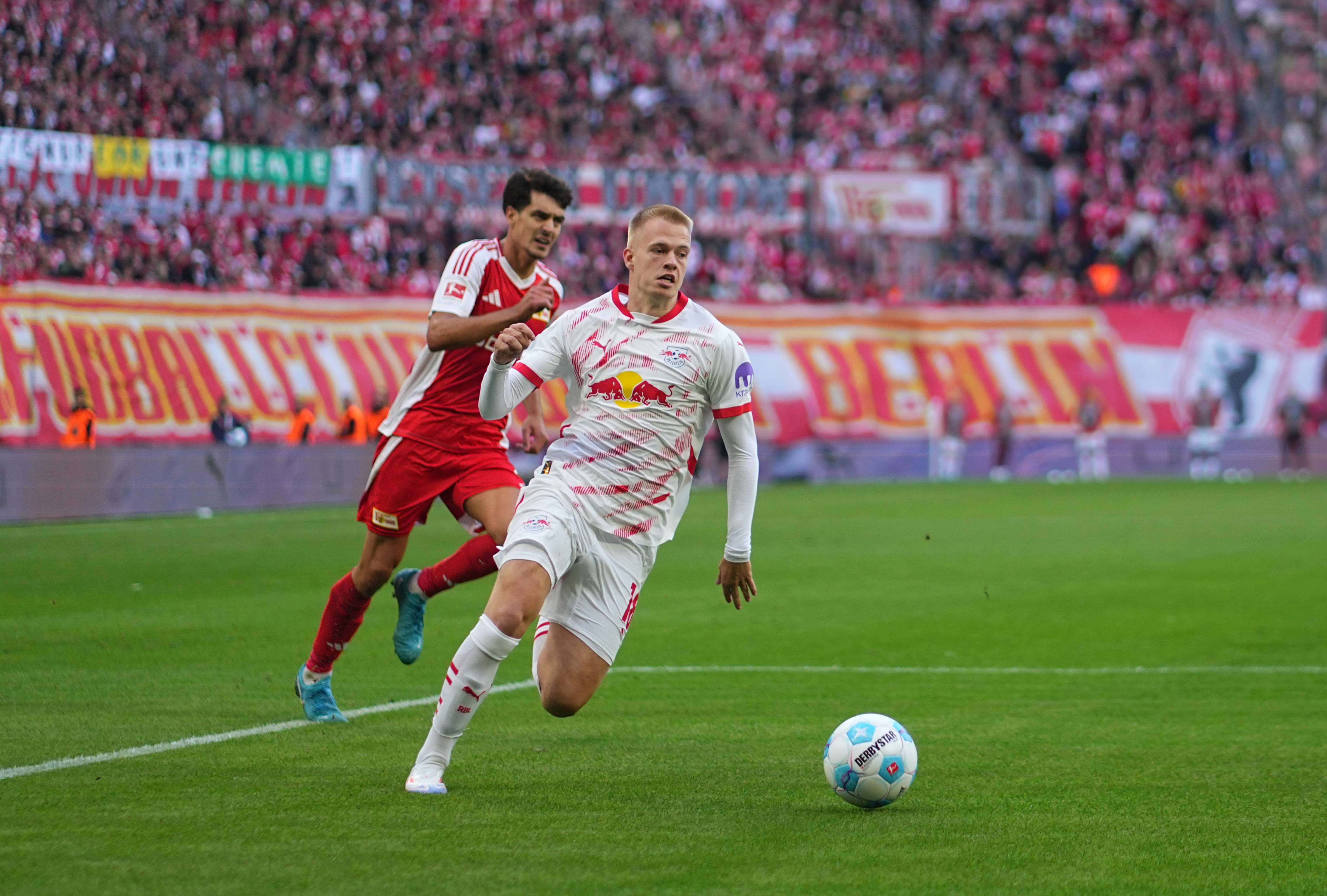 Arthur Vermeeren, en un partido con el Leipzig (Foto: Cordon Press).