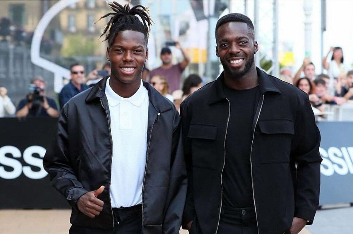 Los hermanos Nico e Iñaki Williams, en el festival de Cine de Donostia.