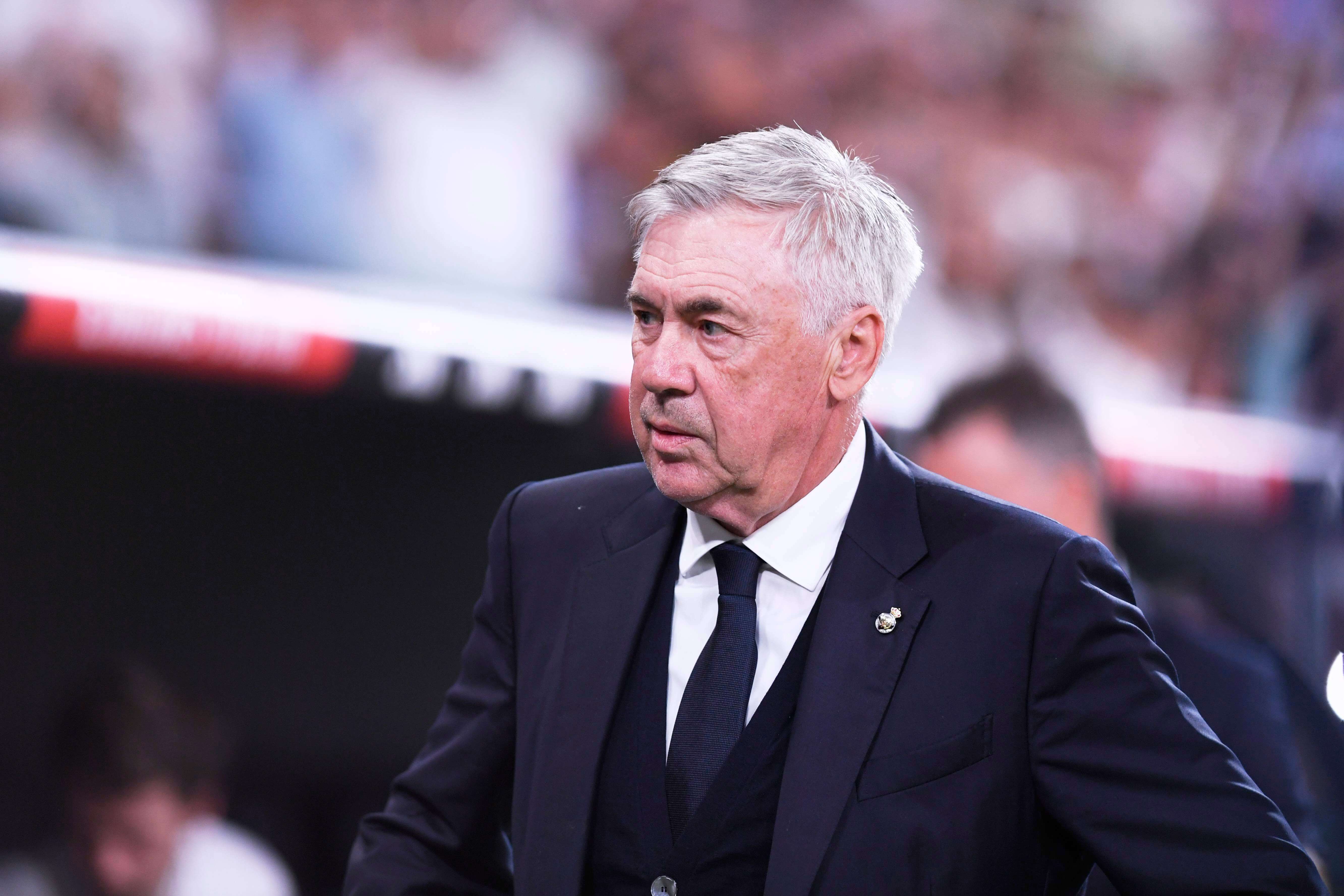 Carlo Ancelotti, antes del Real Madrid-Espanyol (Foto: Cordon Press).