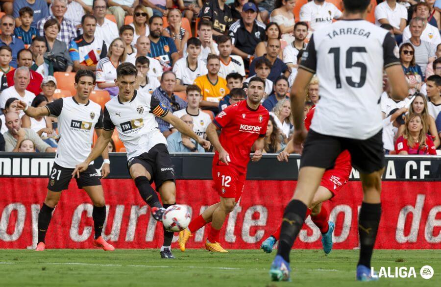 Pepelu, ante el CA Osasuna (Foto: LALIGA).