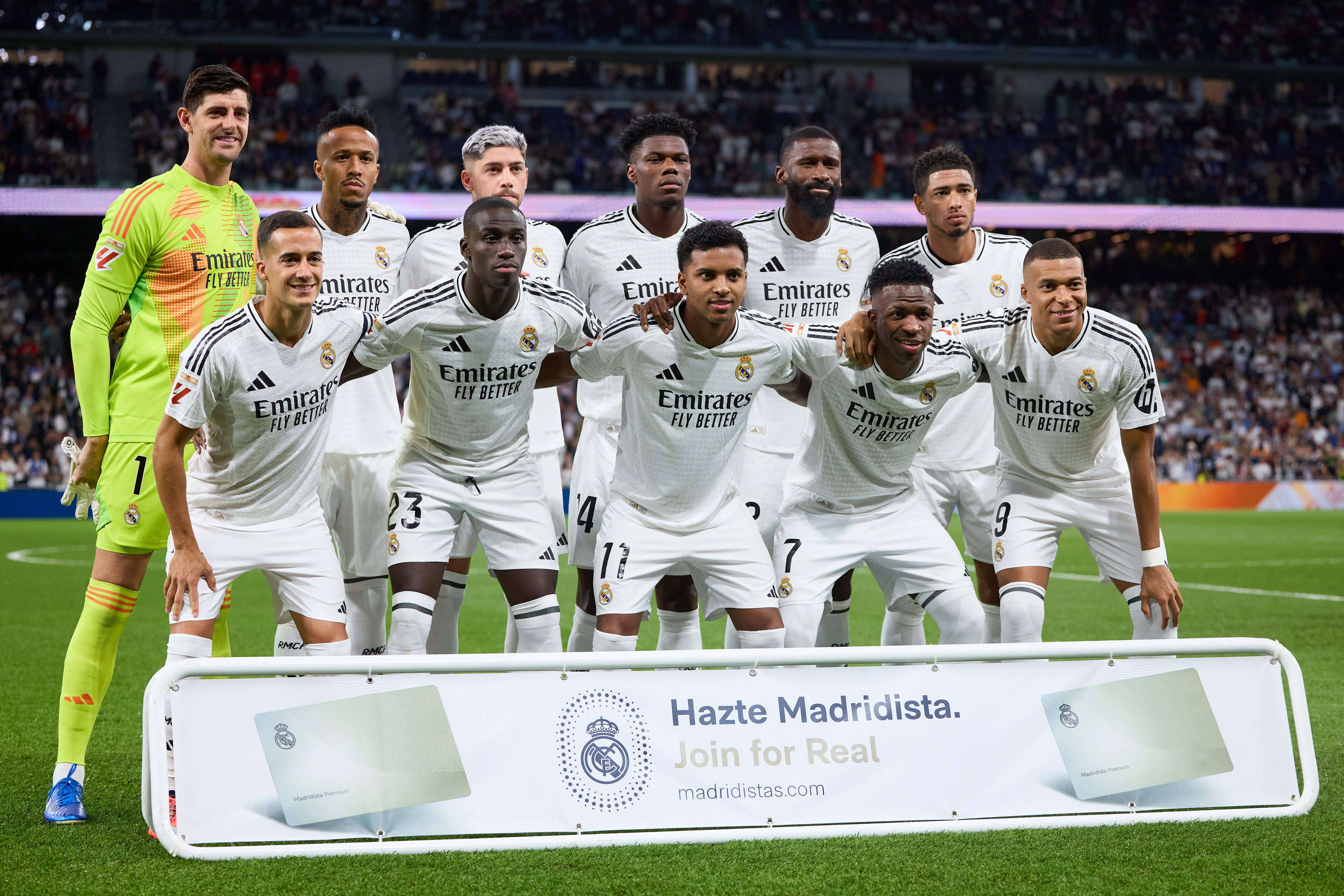 El once de Ancelotti en el Real Madrid-Alavés (Foto: Cordon Press).