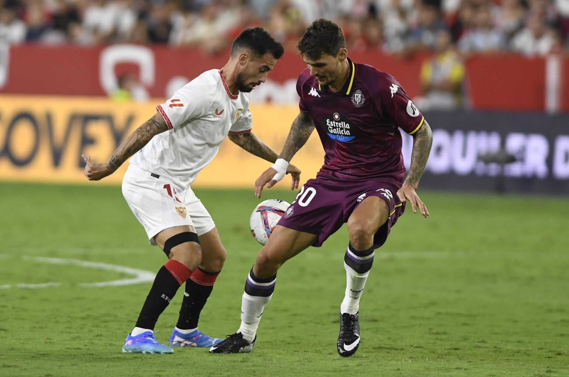 Suso, en el Sevilla-Valladolid (Foto: Kiko Hurtado).