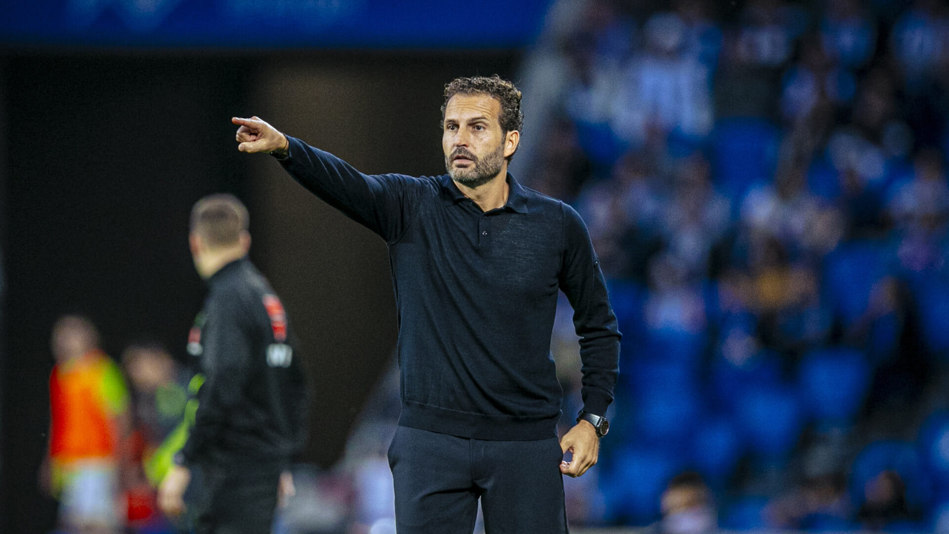 Rubén Baraja, ante la Real Sociedad (Foto: Valencia CF).