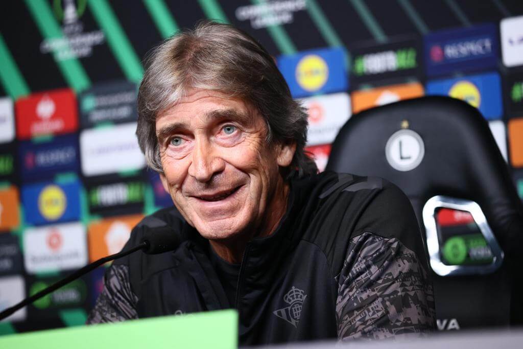 Manuel Pellegrini, en la previa del partido ante el Legia (Foto: EFE).