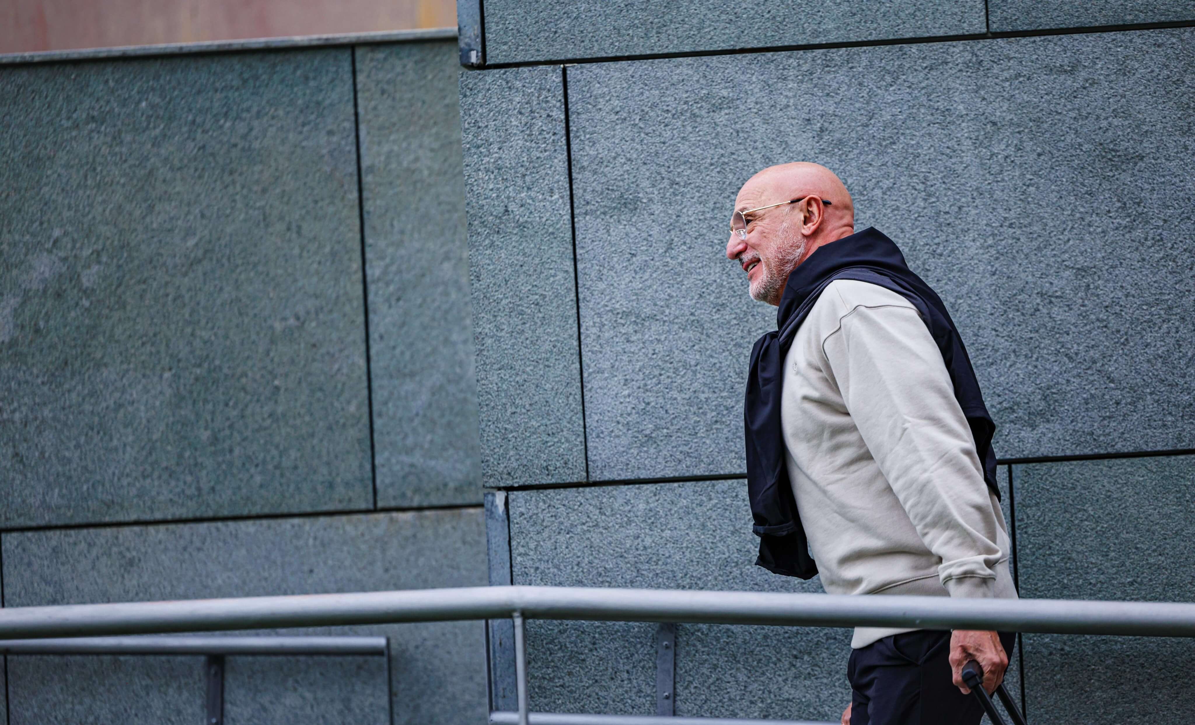 Luis de la Fuente, en Las Rozas (Foto: RFEF).