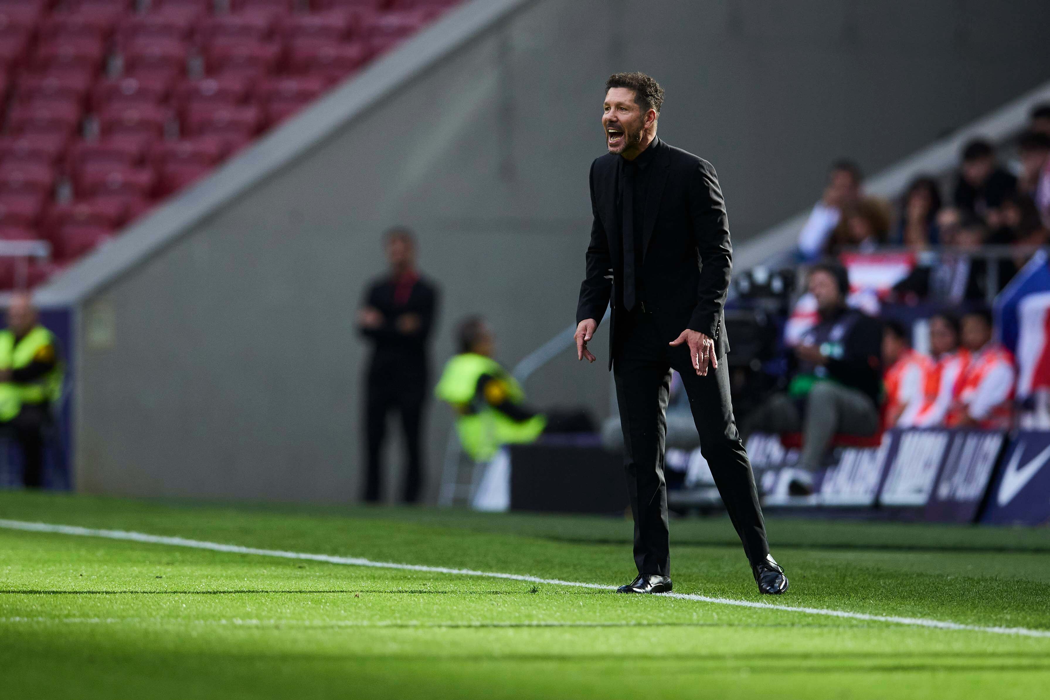 Simeone en el Metropolitano (Cordon Press)