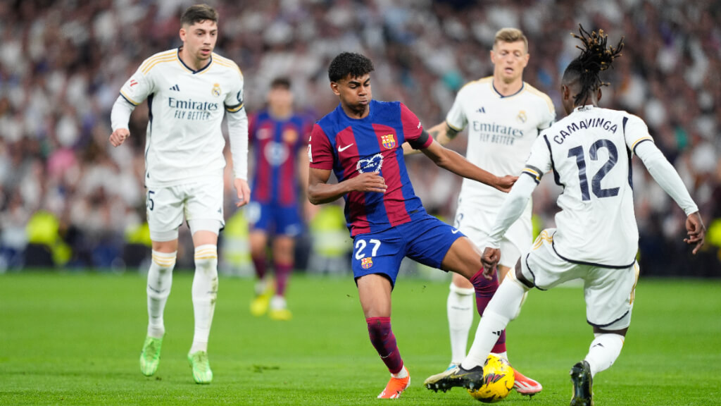 Lamine Yamal contra el Real Madrid (Cordon Press)