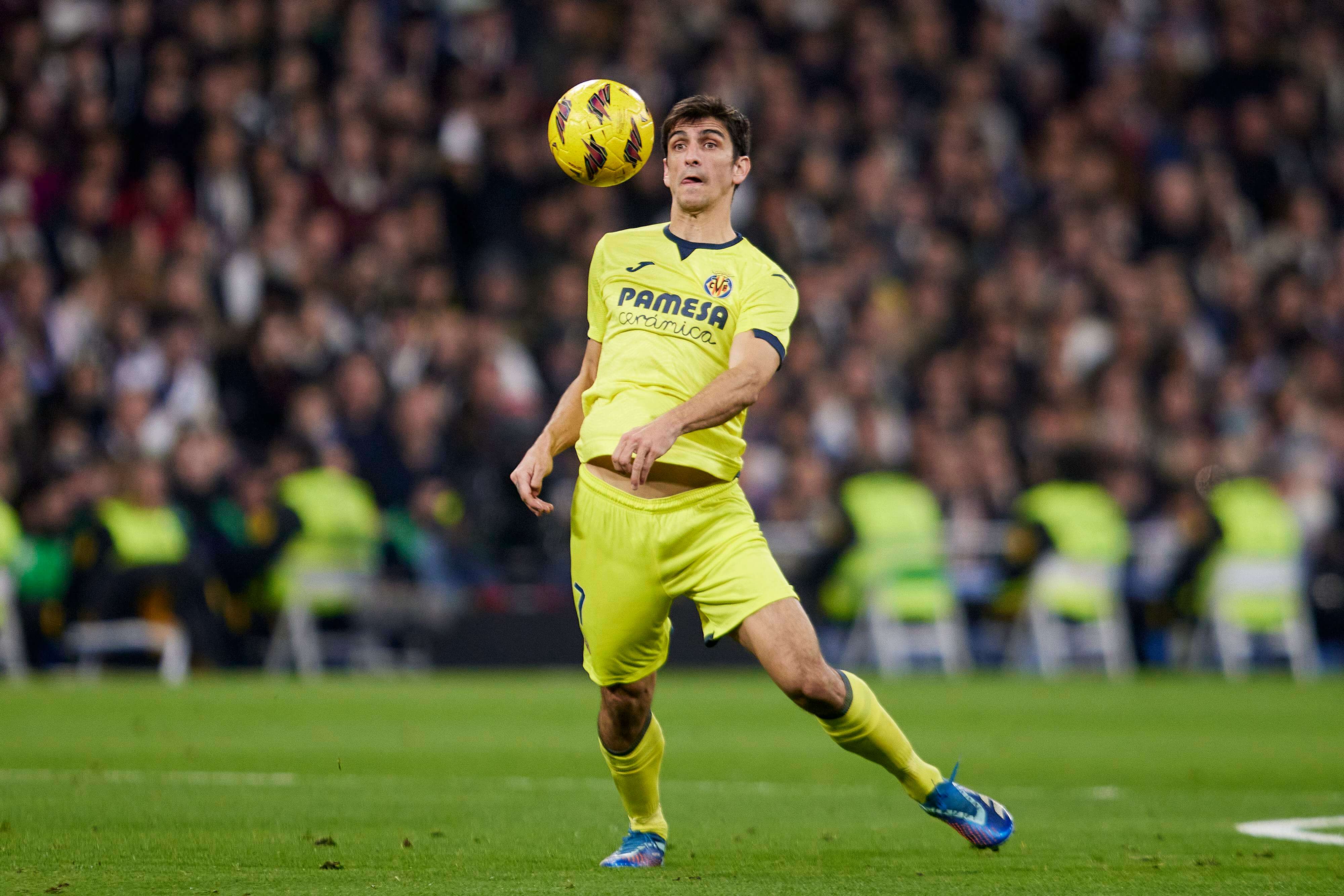 Gerard Moreno, durante un partido con el Villarreal (Foto: Cordon Press).