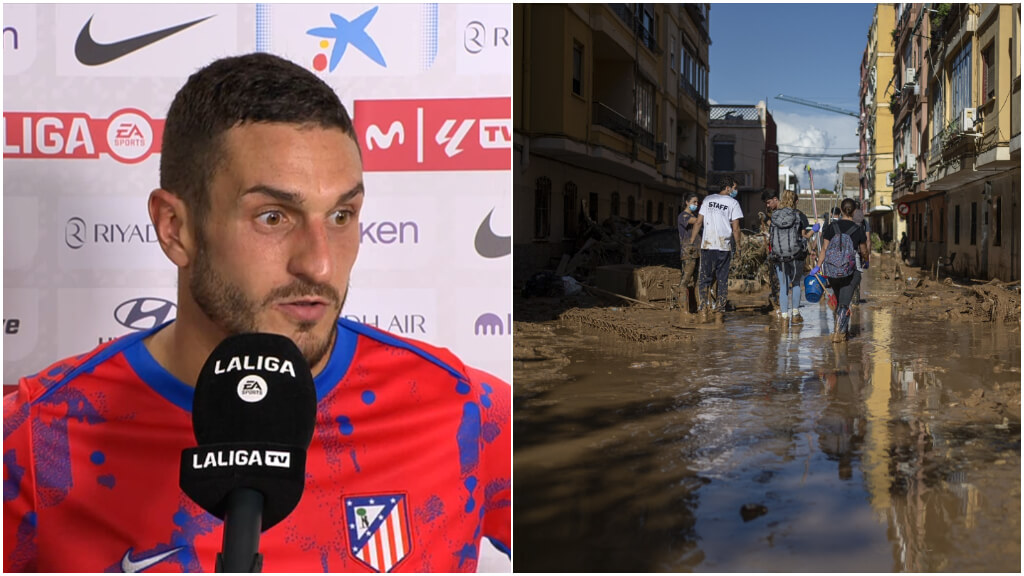 Koke Resurrección y sus palabras hacia los afectados (Fotos: Movistar + y Europa Press)