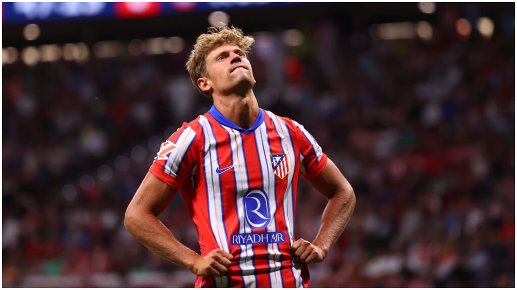 Marcos Llorente, en un partido con el Atleti (Cordon Press)