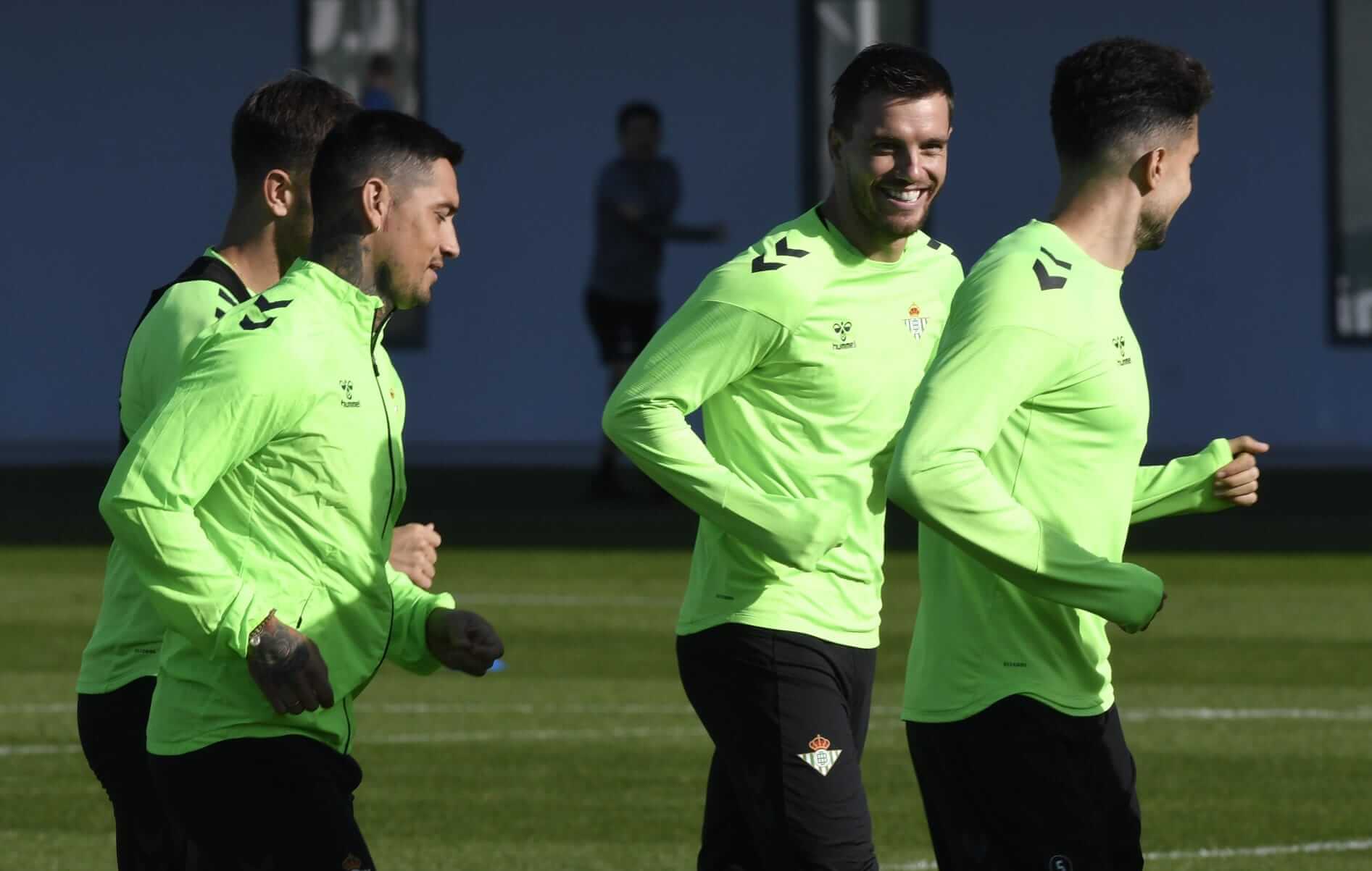 Lo Celso durante un entrenamiento (Foto: Kiko Hurtado).