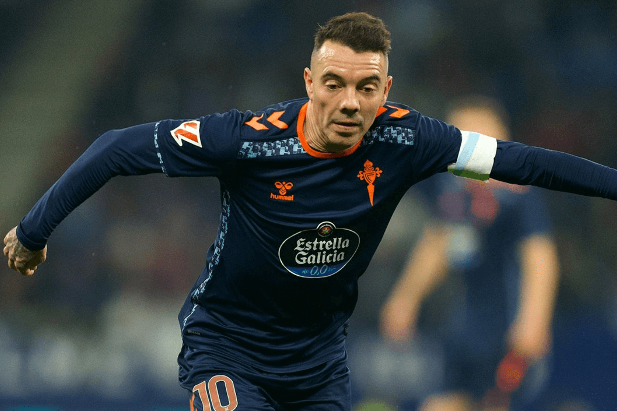 Iago Aspas ante el Espanyol (Foto: RC Celta).