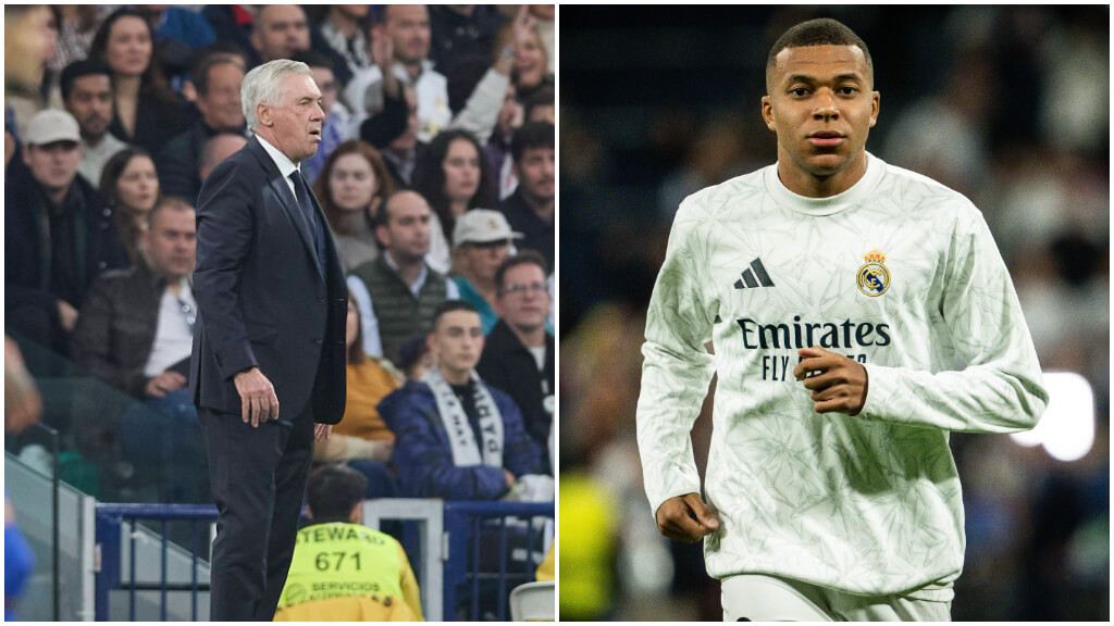 Carlo Ancelotti confía en Kylian Mbappé 