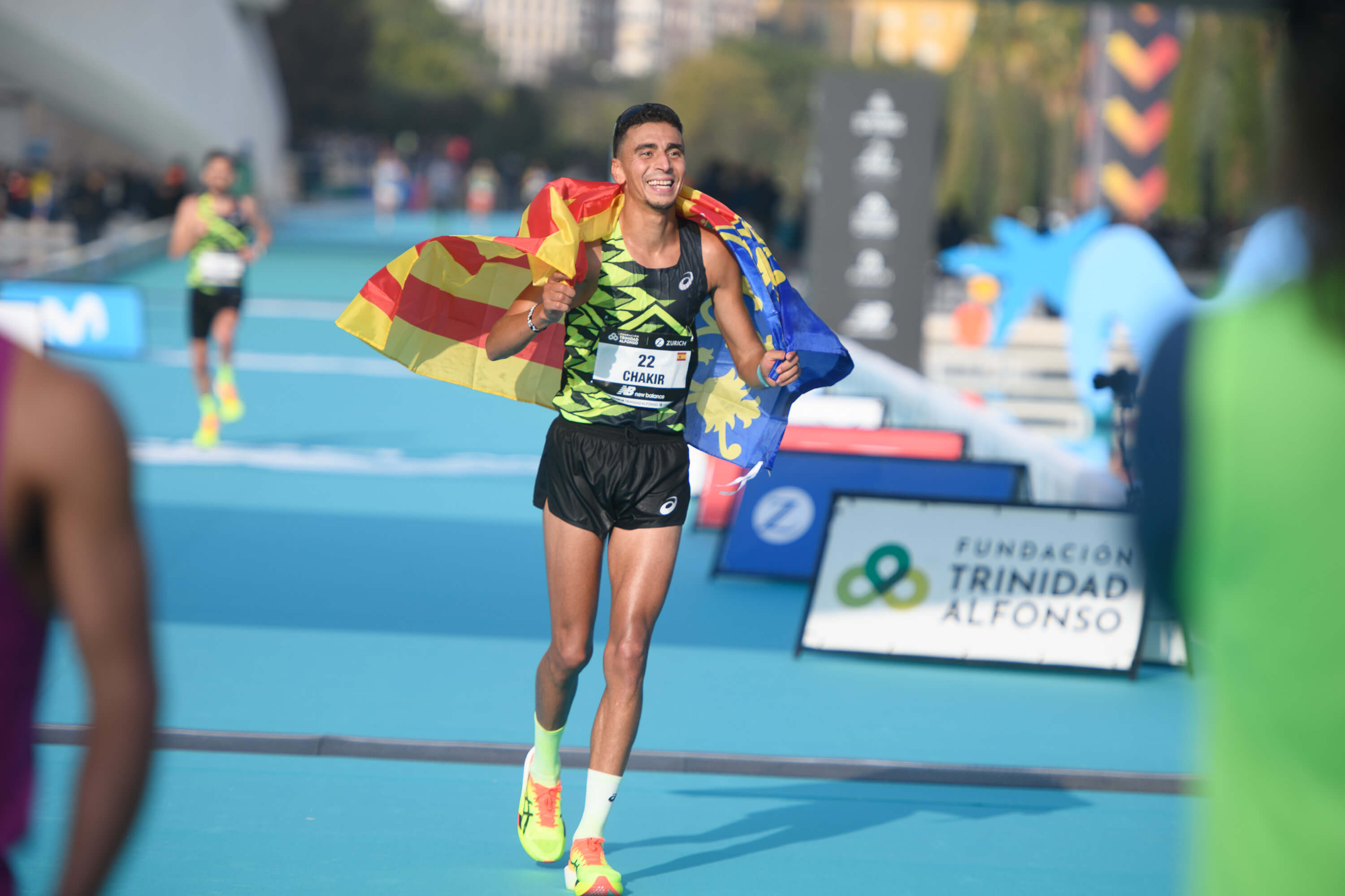 Ibrahim Chakir gana la Maratón Valencia 2024