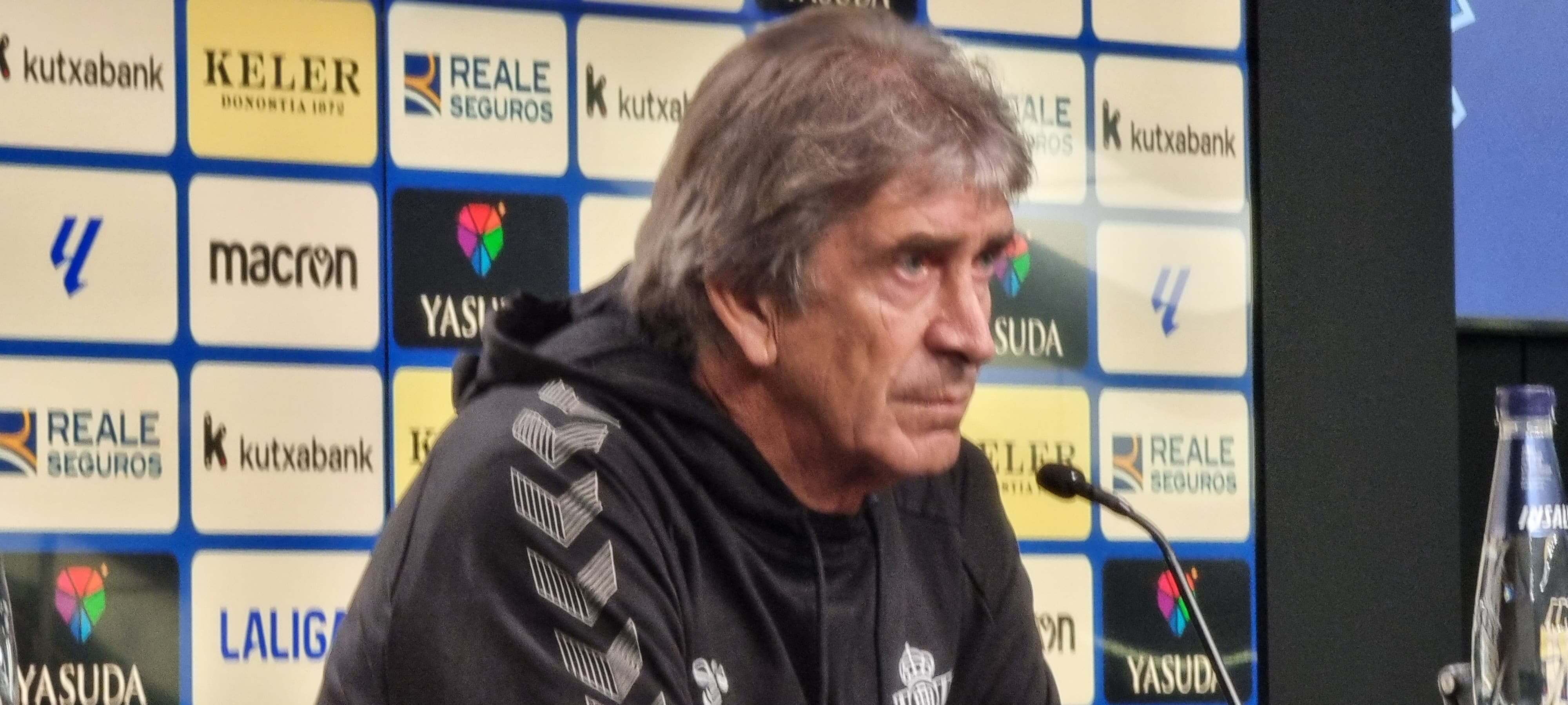 Manuel Pellegrini, entrenador del Real Betis.