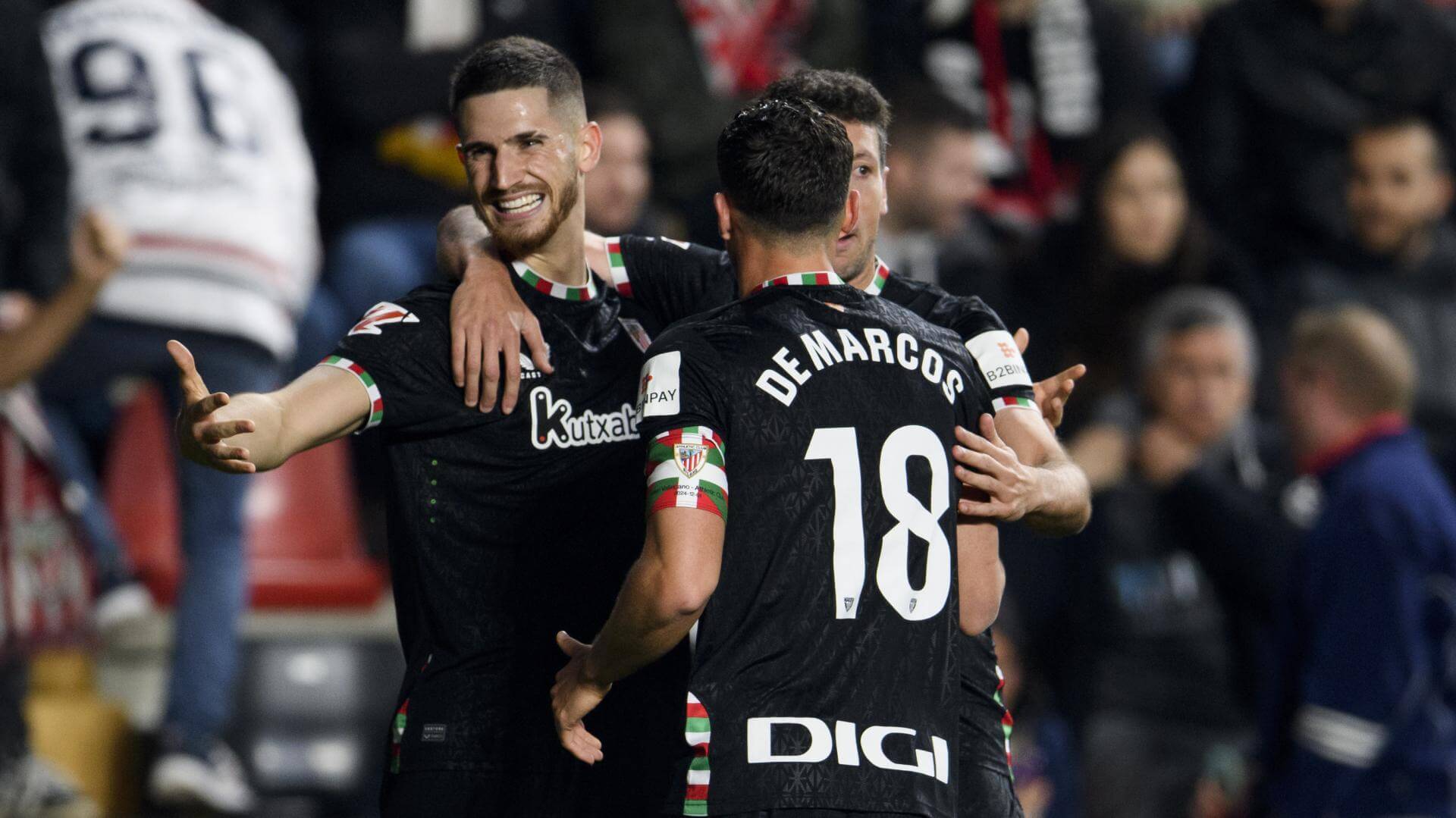 Gol de Oihan Sancet ante el Rayo en Vallecas (Foto: Athletic Club).