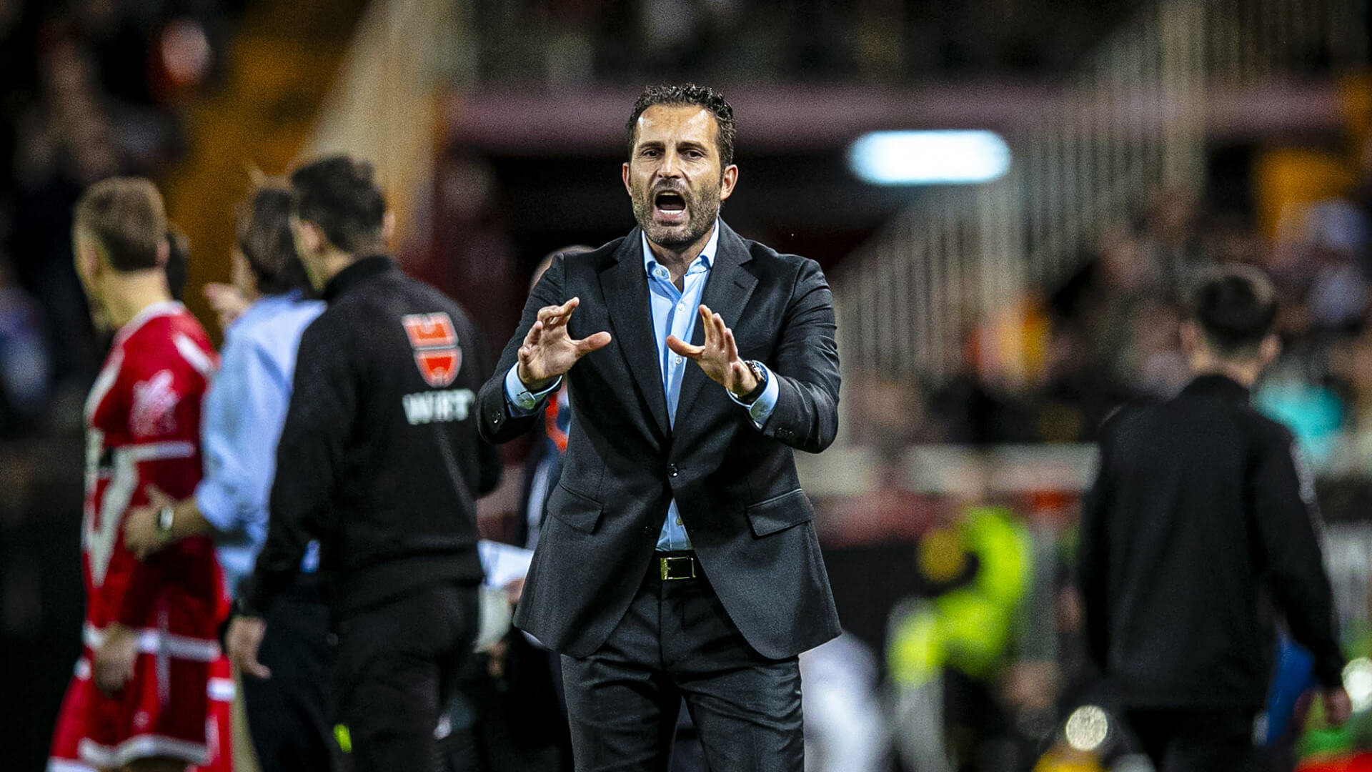 Rubén Baraja, ante el Rayo Vallecano (Foto: Valencia CF).