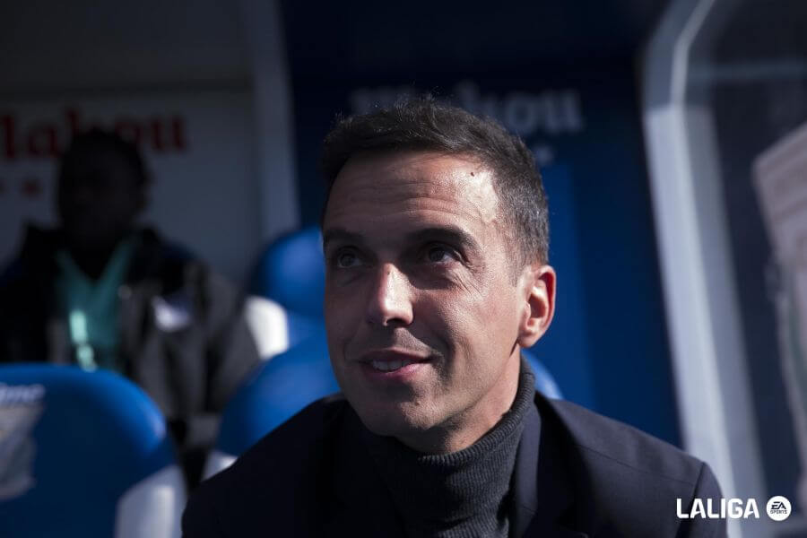 Borja Jiménez, entrenador del Leganés (Foto: LaLiga).