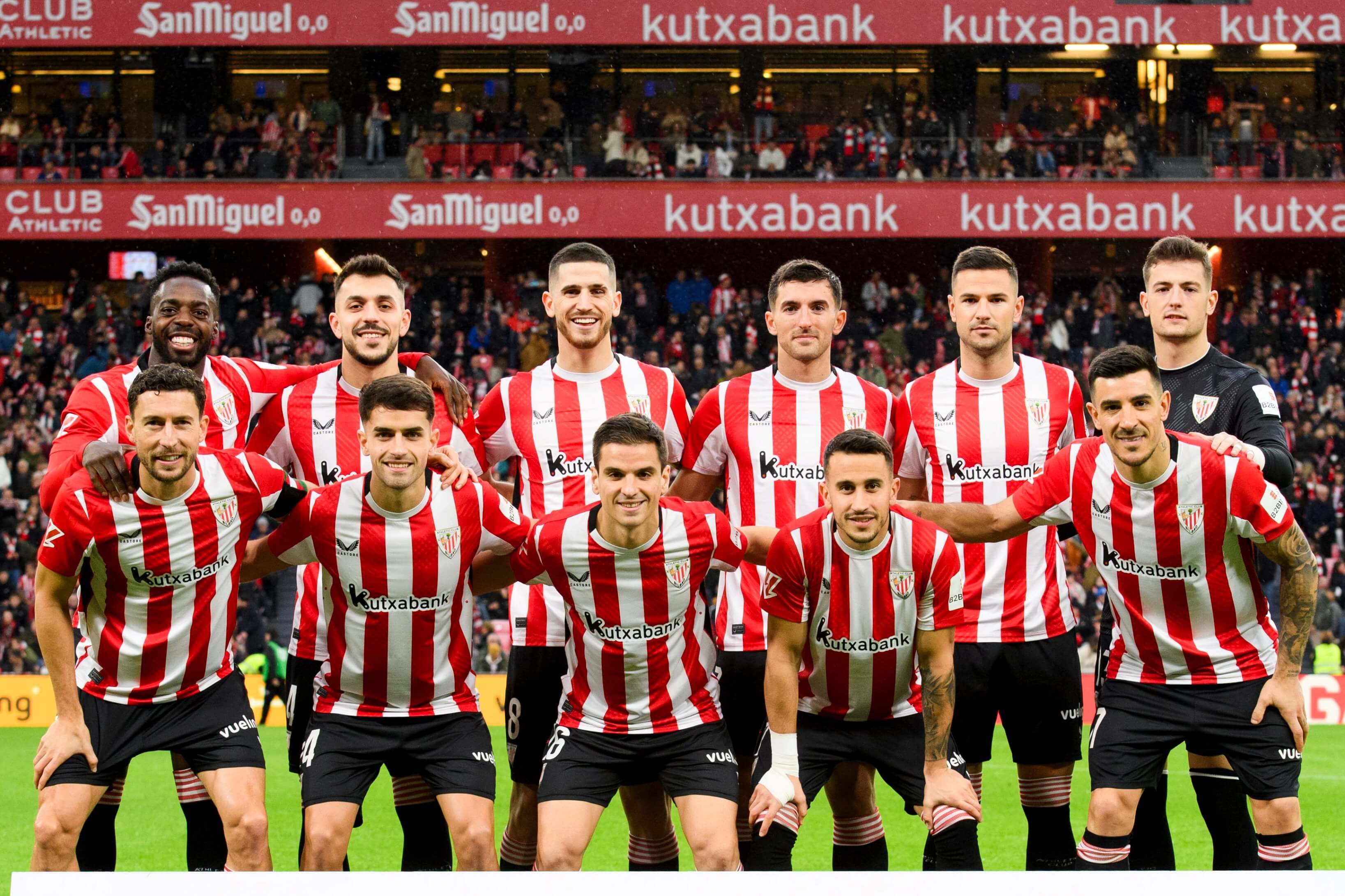 Este es el once que sacaba Ernesto Valverde ante el Villarreal en San Mamés (Foto: Athletic Club).