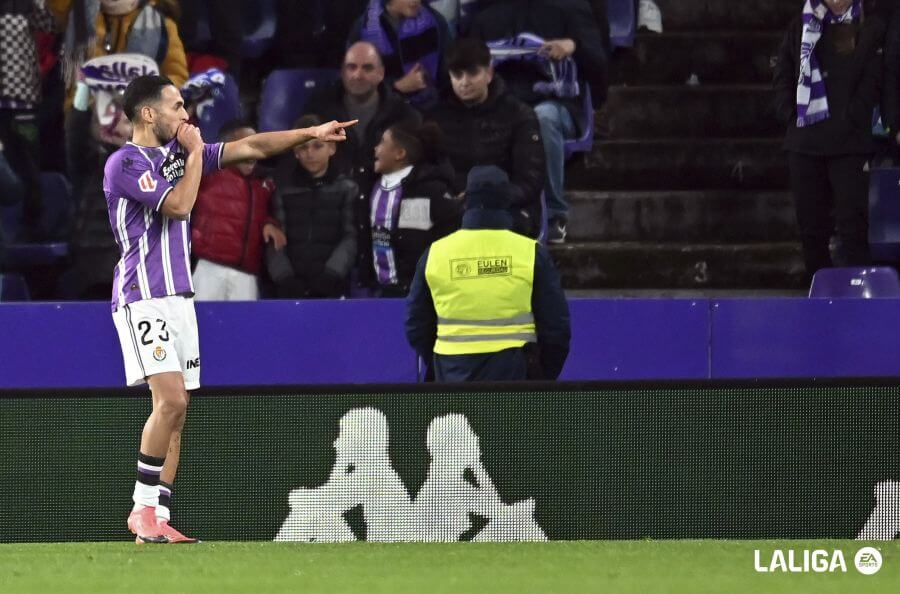 Gol de Anuar al Valencia CF (Foto: LALIGA).