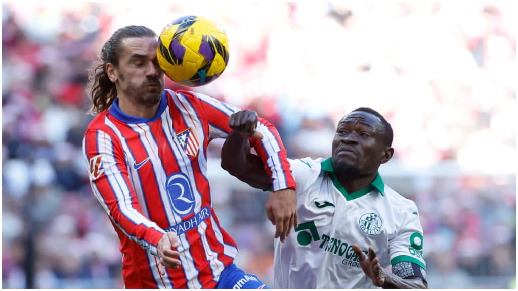 Imágenes del Atlético de Madrid- Getafe. (Fuente: EFE)