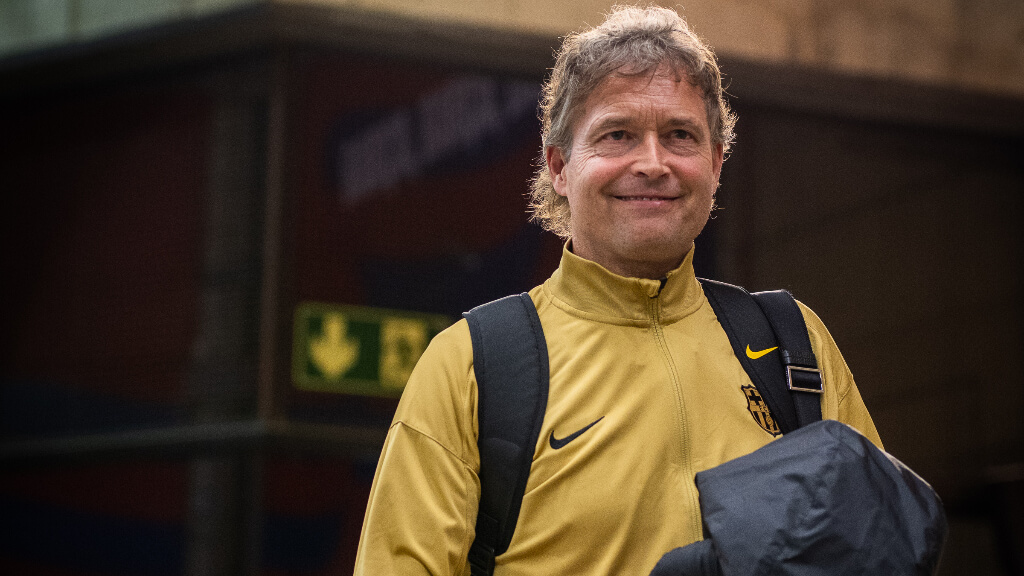 Marcus Sorg, segunda entrenador del FC Barcelona. 