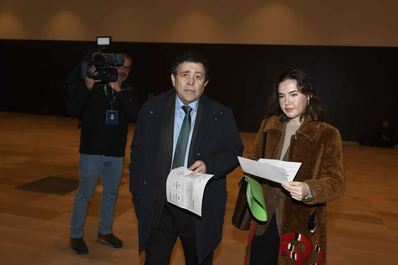 Caro Ledesma, en la Junta del Betis 2024 (Foto: Kiko Hurtado)