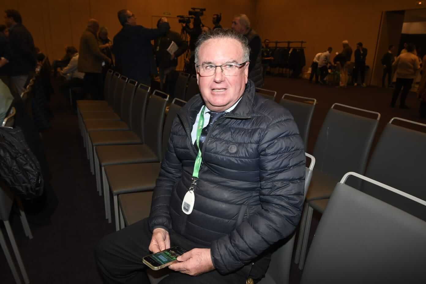 Manolo Castaño, en la Junta del Betis 2024 (Foto: Kiko Hurtado)