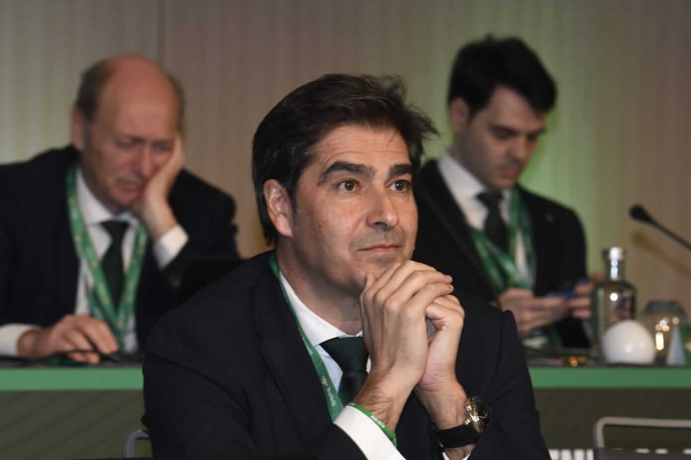 Ángel Haro, en la Junta del Betis 2024 (Foto: Kiko Hurtado)