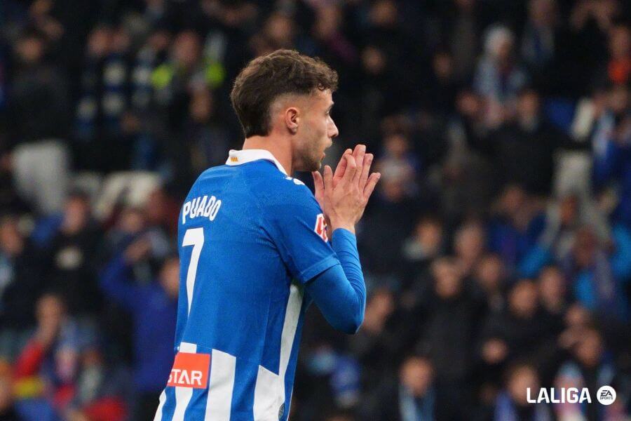 Gol de Javi Puado (Foto: LALIGA).