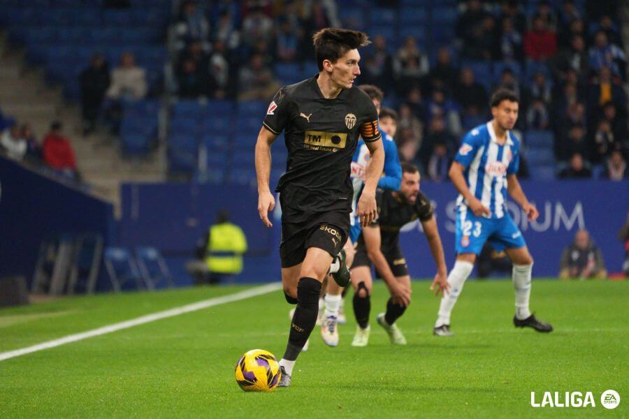 Pepelu, ante el RCD Espanyol (Foto: LALIGA).