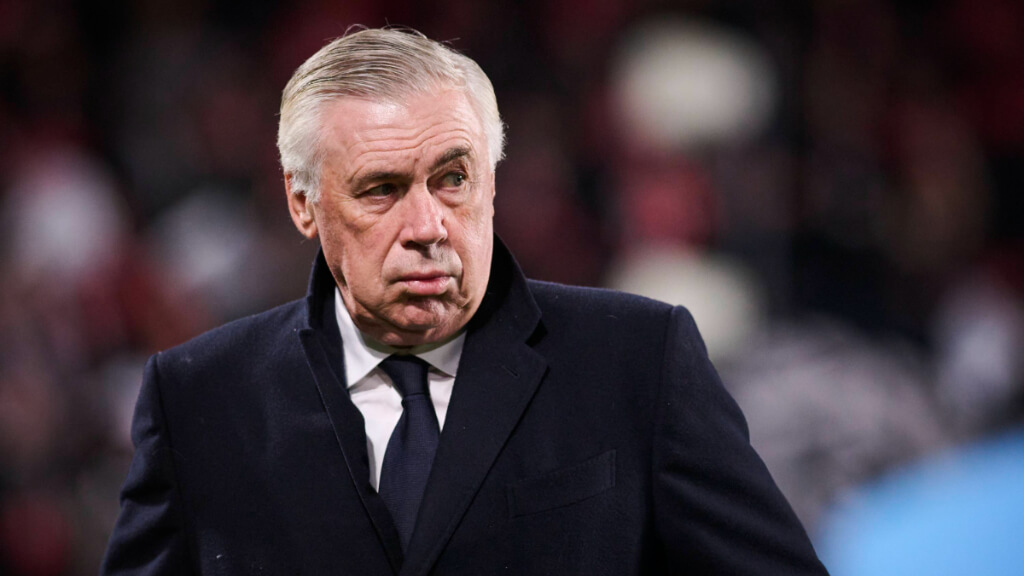 Ancelotti, entrenador del Real Madrid