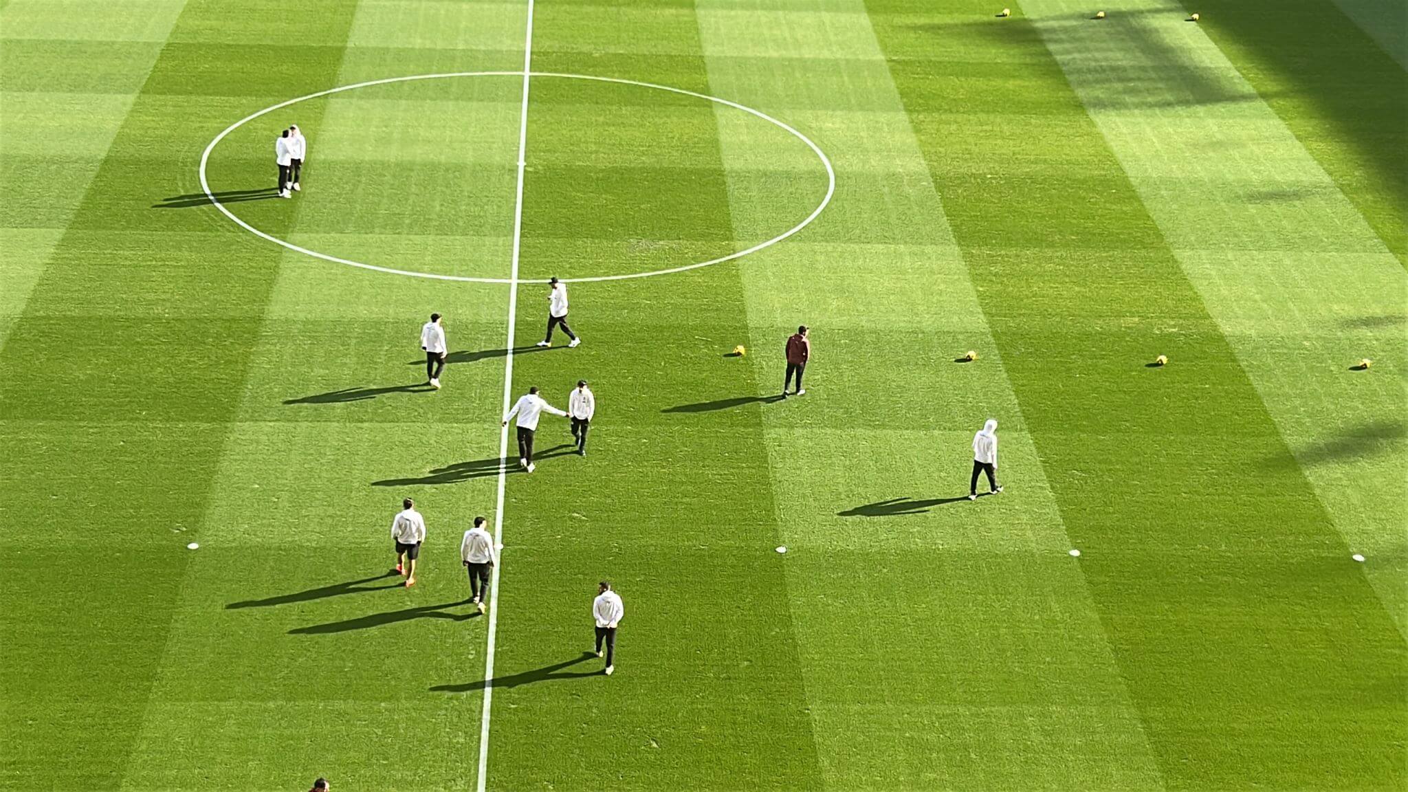 El Valencia CF ya está en Mestalla