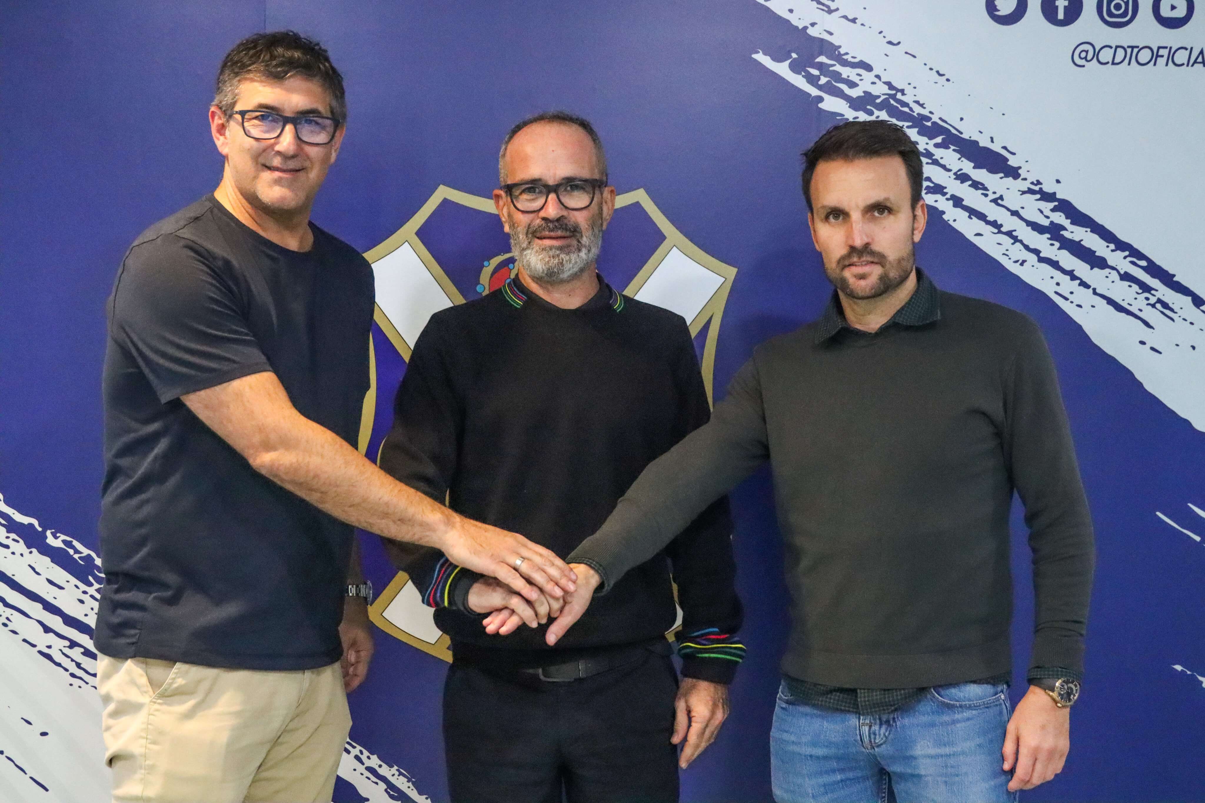 Álvaro Cervera, en su presentación con el Tenerife (Foto: CDT).