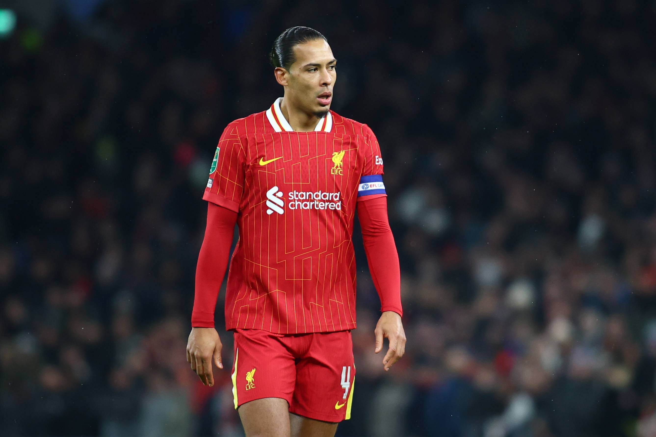 Van Dijk, en un partido del Liverpool (FOTO: Cordón Press).