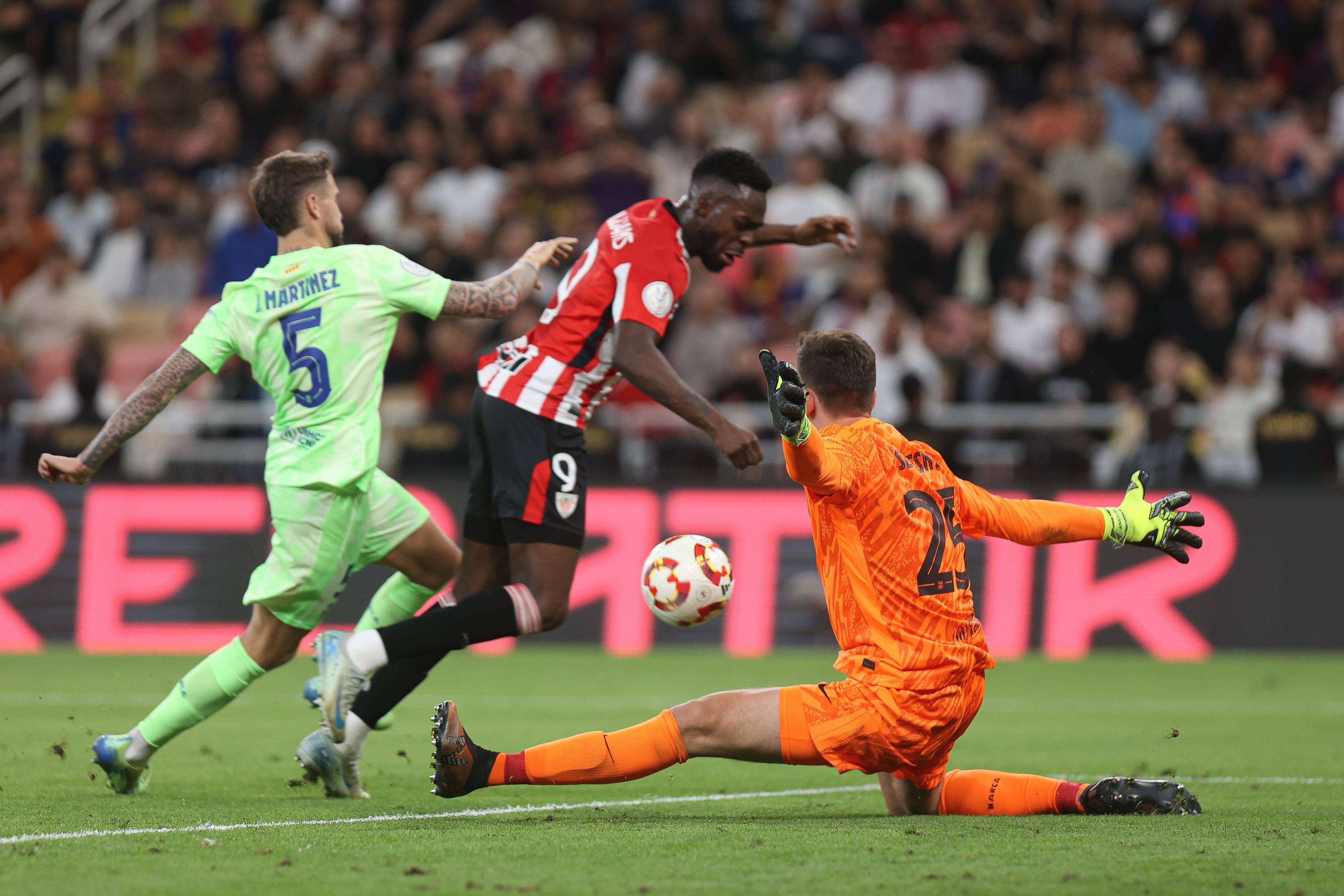 Iñaki Williams, en la Supercopa de España (Cordon Press)