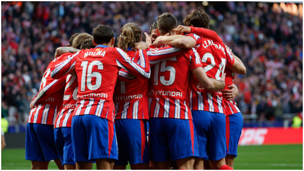 El Atlético de Madrid se procalam campeón de invierno frente al Osasuna. (Foto: EFE)